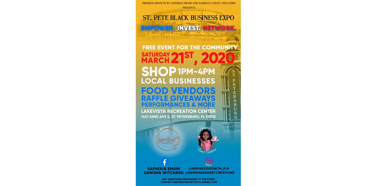 St Pete Black Business Expo At St Petersburg St Petersburg