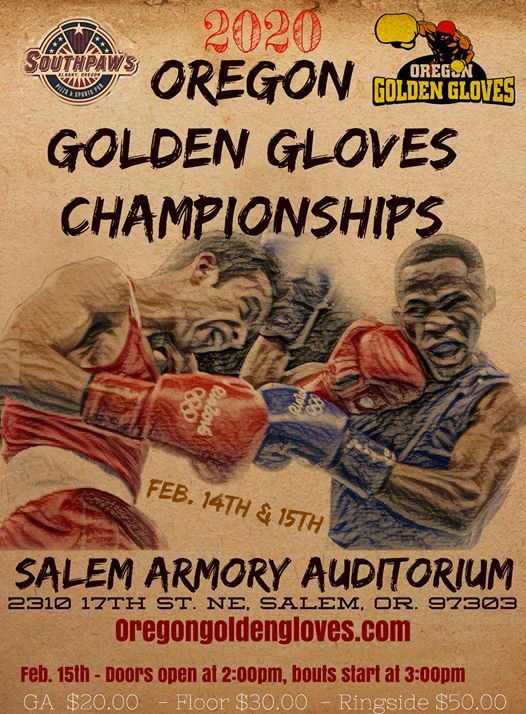 2020 Oregon Golden Gloves Championship At Salem Armory Salem