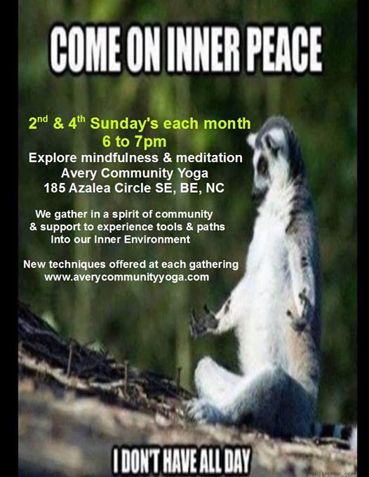 Community Meditation Banner Elk