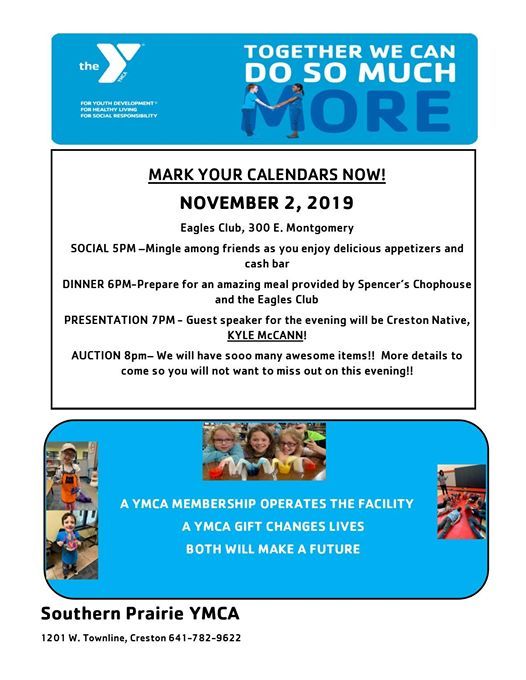 Annual Support Campaign Kick off Dinner and Auction, Southern Prairie