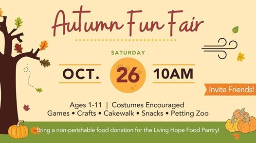 Autumn Fun Fair At St Andrew S United Methodist Church