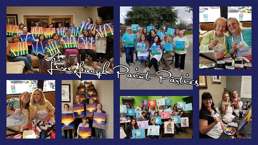 Paw Prints In The Sand Paint Party at Brookshire Brothers, Brookshire