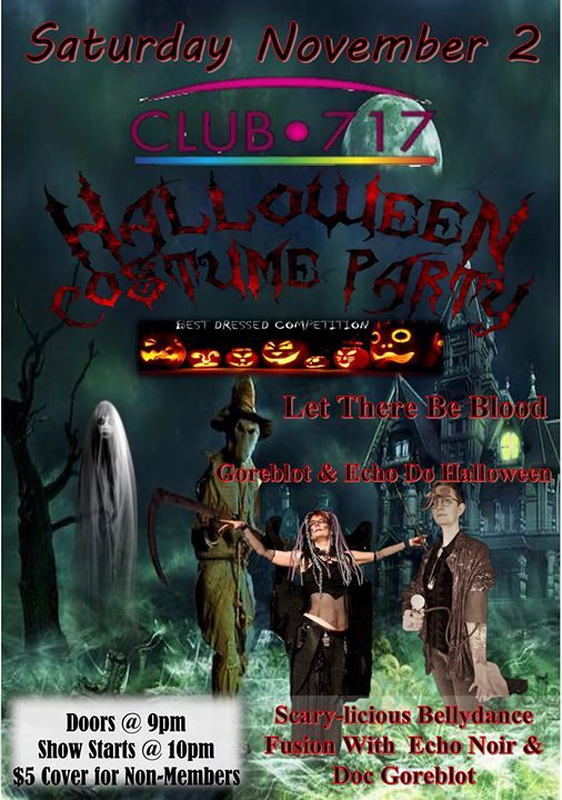 Let There Be Blood, Club 717, Oshawa, November 2 to November 3