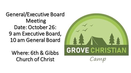 Executive And General Board Meeting At 6th And Gibbs Church
