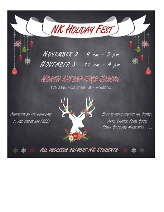 NK Holiday Fest, North Kitsap High School, Poulsbo, November 2 2019