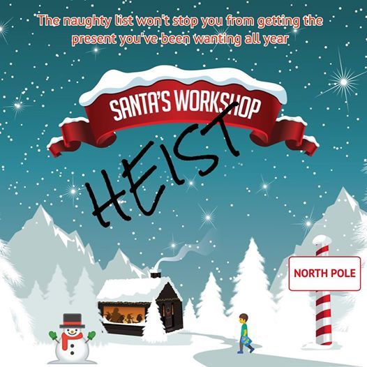 Christmas story Santas Workshop Heist - Escape Room, OTR Escape, Cincinnati, November 23 2019 | AllEvents.in