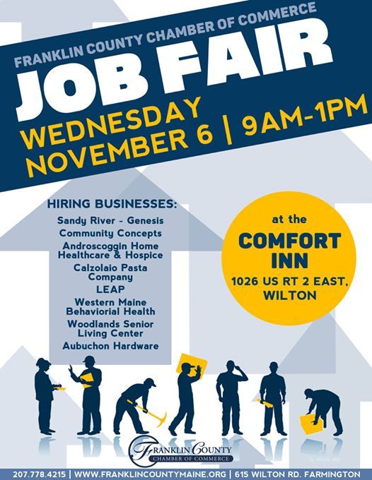 Fccoc Job Fair At Comfort Inn Suites East Wilton