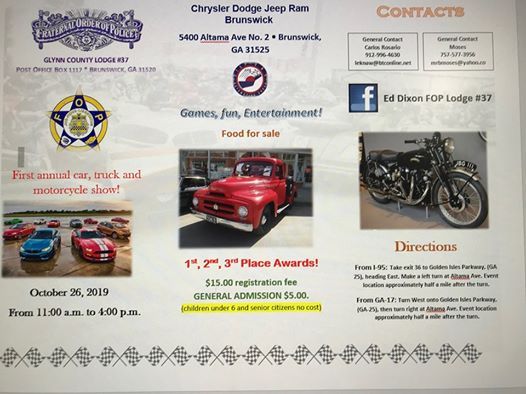 First Annual Car Truck And Motorcycle Show At Chrysler