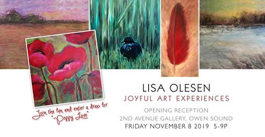 Joyful Art By Lisa Olesen Owen Sound