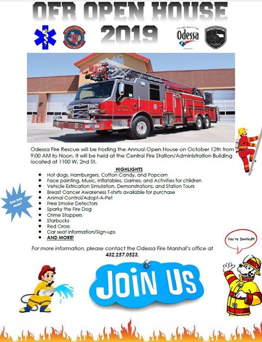 Odessa Fire Rescue Open House, City of Odessa Fire Department (Central