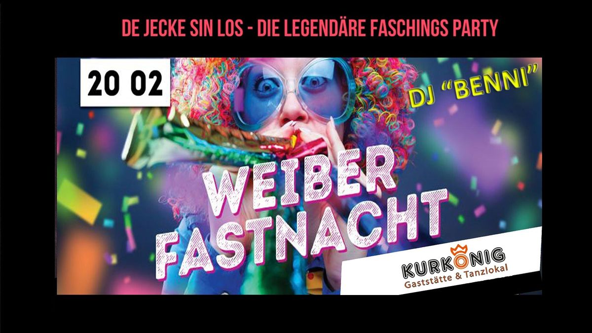 Weiberfastnacht 2020 Die Party At Kurkonig Gaststatte