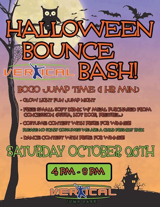 Halloween Bounce Bash! at Vertical Jump Park Erie, Erie