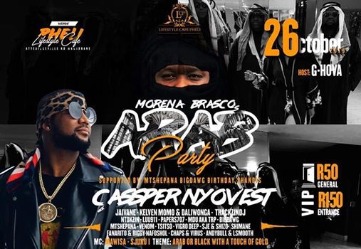 Morena Brasco Arab Party Ft Cassper Nyovest, Lifestyle Cafe Pheli