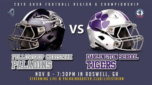 Fcs Varsity Football Vs Darlington School At Fellowship Athletics