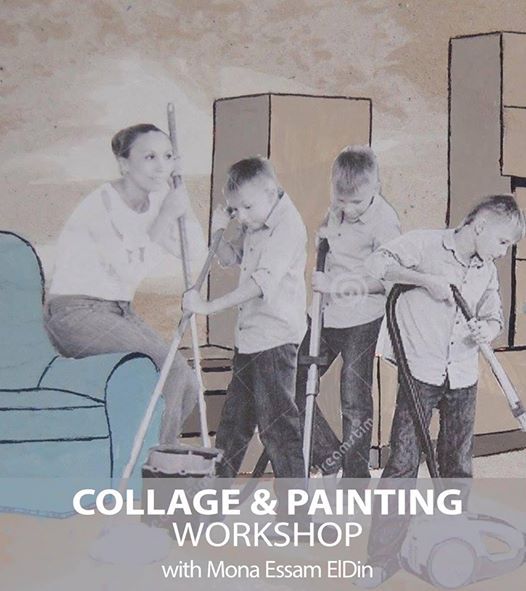 Collage & Painting with Mona Essam El Din, SOMA Art School