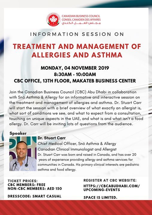 Info Session Treatment And Management Of Allergies And Asthma