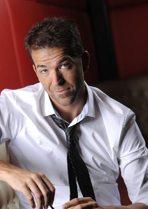 Comedian Spencer James with Will Green, Back Alley Comedy Club