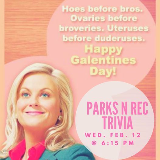 Parks and Rec Trivia Night!, The Lemon Bar, Zionsville, 12 February
