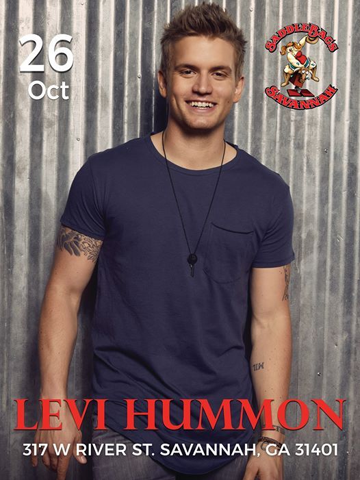 Levi Hummon Live at Saddlebags (Oct 26th), Saddle Bags Savannah