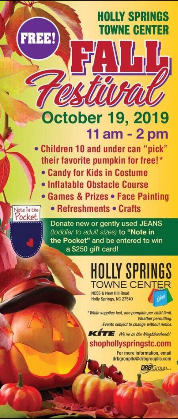 Fall Festival at the Holly Springs Towne Center, Holly Springs Towne