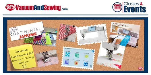 Janome Continental M7 Sewing Machine 101 | Lakewood Ranch, FL, Tops