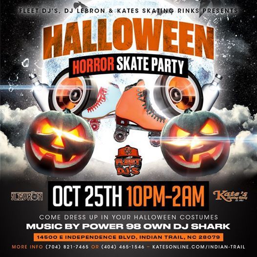 Halloween Horror Skate Party at Kate's Skating Rink, Indian Trail