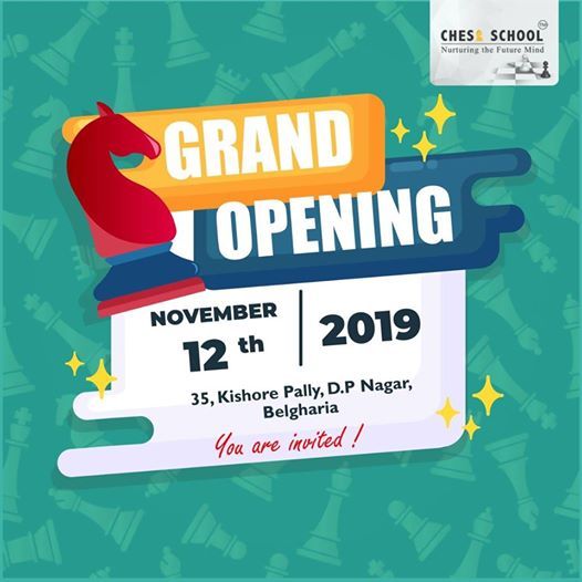 Grand Opening Chess School Belgharia At Kishor Pally D P Nagar