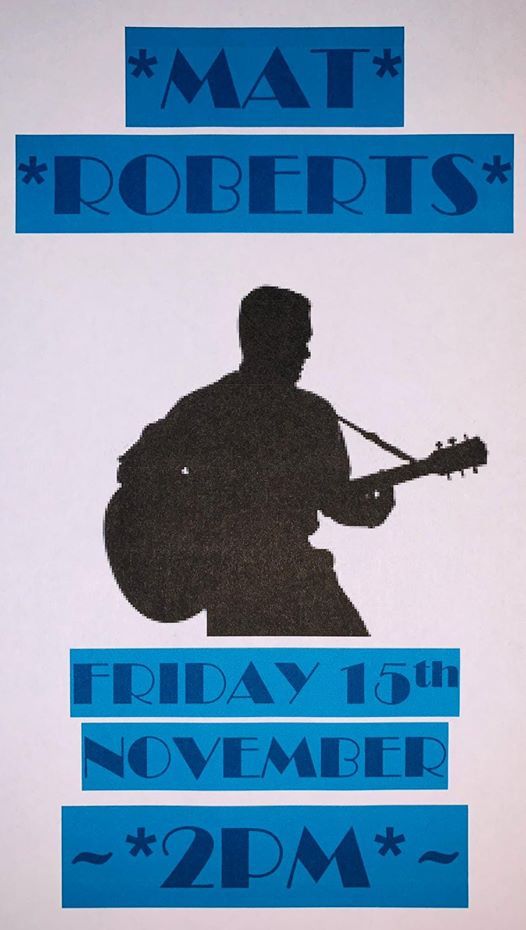 Matt Roberts Singer, Milton Ernest Hall Care Home, Bedford, November 15