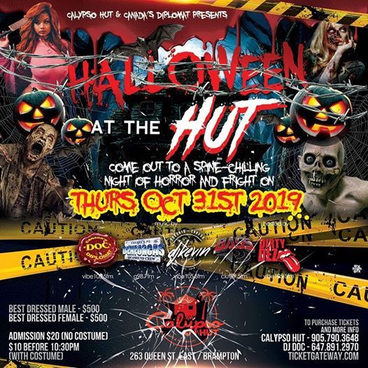 Halloween at the Hut 2019 Brampton
