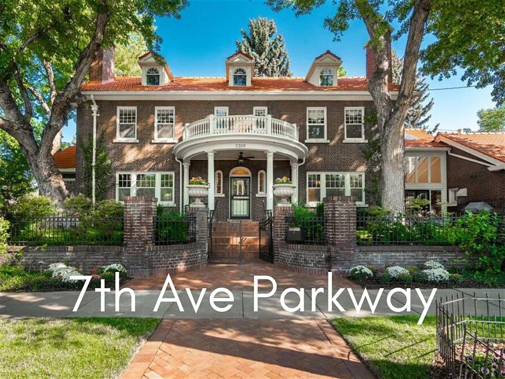 7th Ave Parkway Walking Tour, Corner of Williams & 7th Ave, Denver