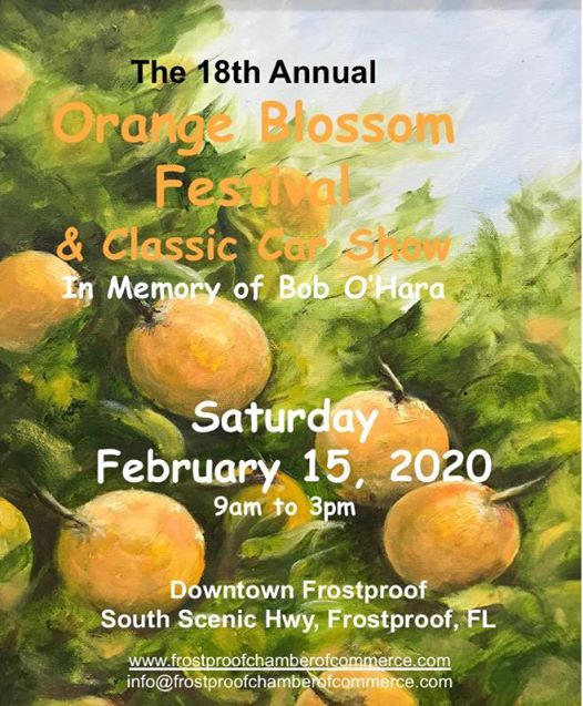 Orange Blossom Festival & Classic Car Show, Frostproof Area Chamber of