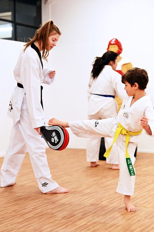 Junior Taekwondo Classes Term 4, Dynamic Taekwondo Poneke, Wellington