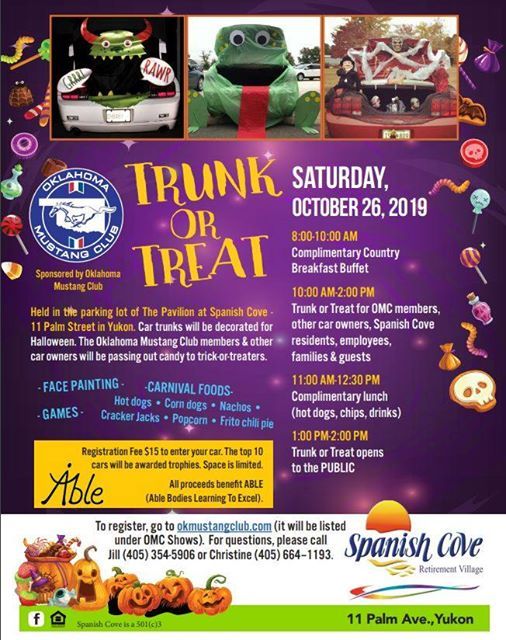 ActivityTrunk or Treat, Spanish Cove Retirement Village, Yukon