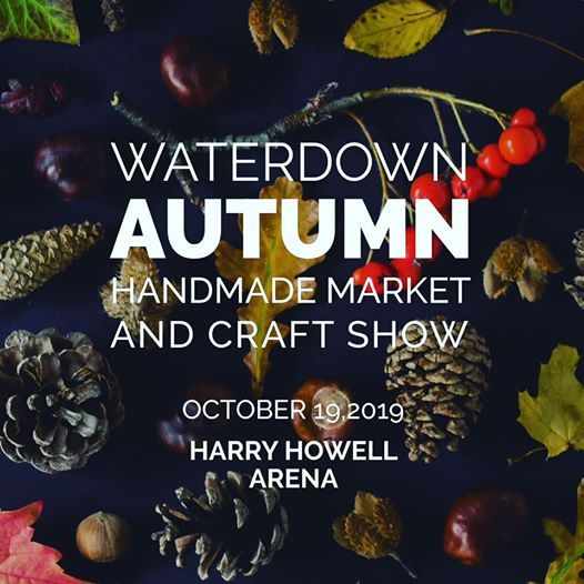 Waterdown autumn handmade market and craft show, Hamilton, Ontario