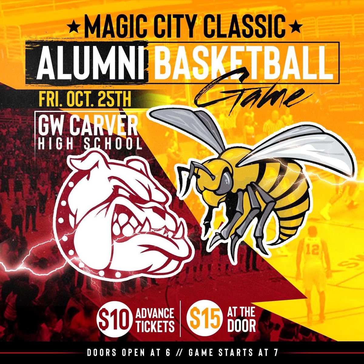 Alabama A&M vs Alabama State Magic City Classic Alumni Basketball Game