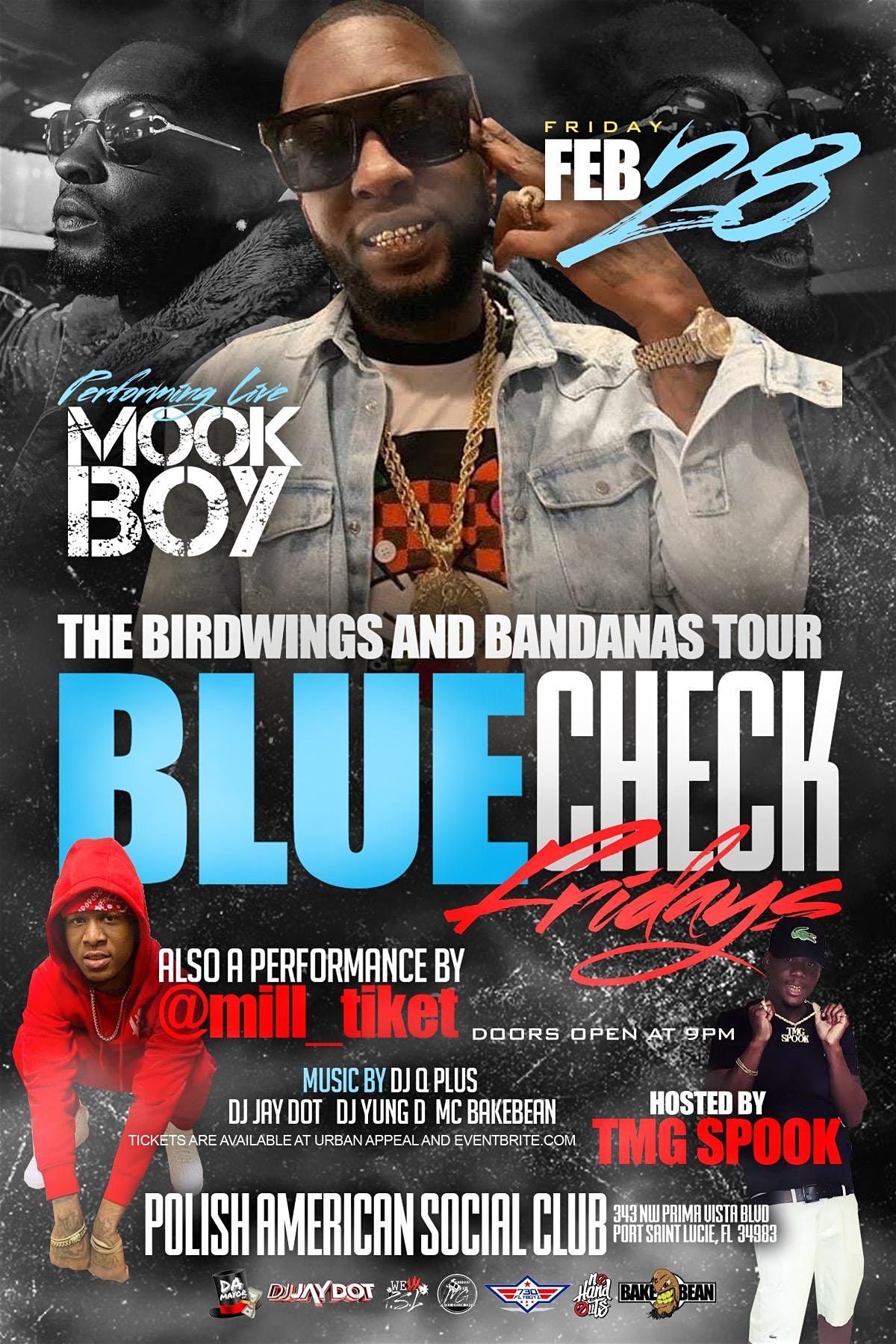 Mook Boy live in concert, 343 NW Prima Vista Blvd, Port St. Lucie