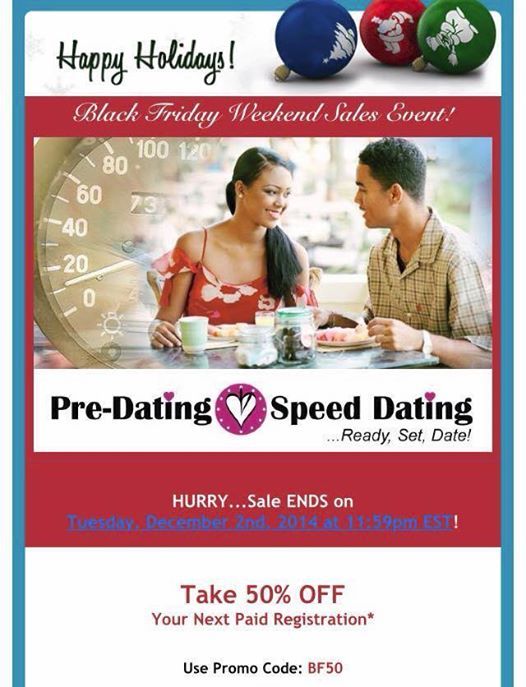 Predating speed dating promo code