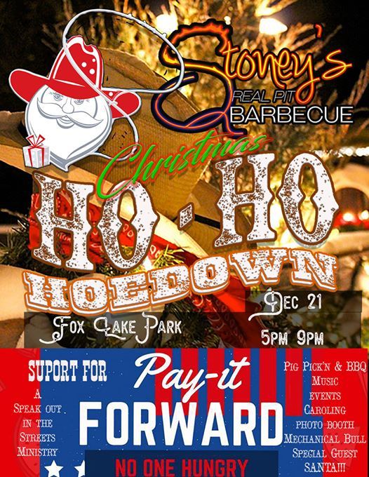 Stoneys Christmas HO HO HOedown at Fox Lake Park, Titusville