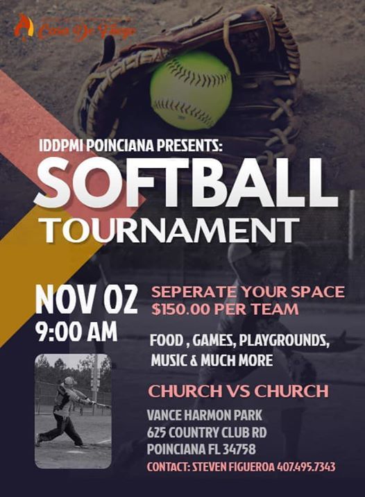 Día Familiar& Softball Tournament, Vance Harmon Park, Kissimmee