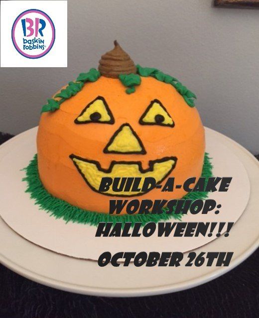 BuildACake Halloween! at Baskin Robbins Shreveport, Shreveport