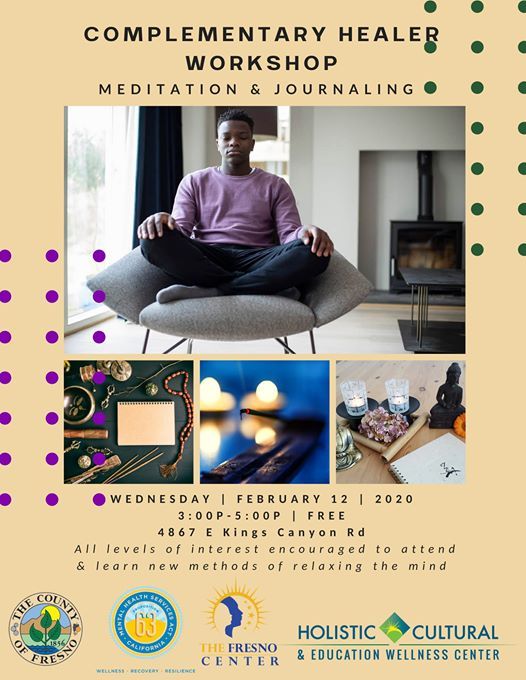 Complementary Healer Workshop Meditation Journaling At Holistic