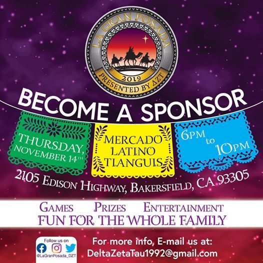 20th Annual La Gran Posada at Mercado Latino Tianguis, Bakersfield