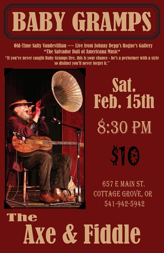 Baby Gramps Leftover Valentines Day Show At Axe And Fiddle