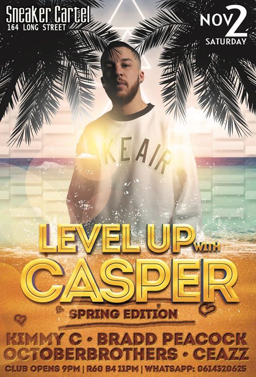 Sneaker Cartel Level Up Spring Edition Ft Casper Sneaker Cartel Cape Town November 2 To November 3 Allevents In
