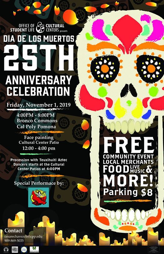 25th Annual Día de los Muertos, Cesar E. Chavez Center for Higher