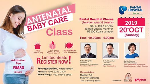Antenatal Baby Care Class Pantai Hospital Cheras Ulu Kelang October 20 2019 Allevents In