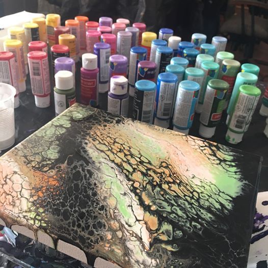 SOLD OUT Paint Pouring at the Levee!, The Levee Brewery and Pub