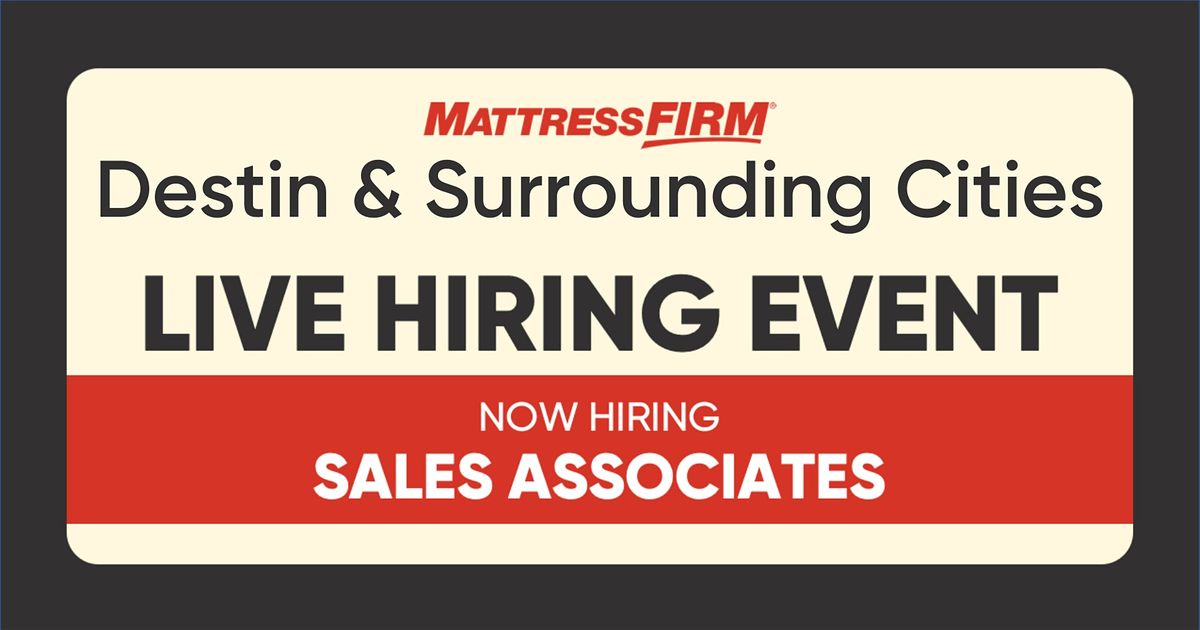 Destin & Surrounding Cities OntheSpot Interviews, Mattress Firm