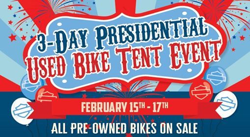 presidents day bike sale