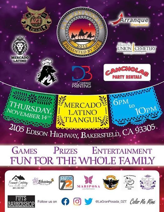 20th Annual La Gran Posada, Mercado Latino Tianguis, Bakersfield